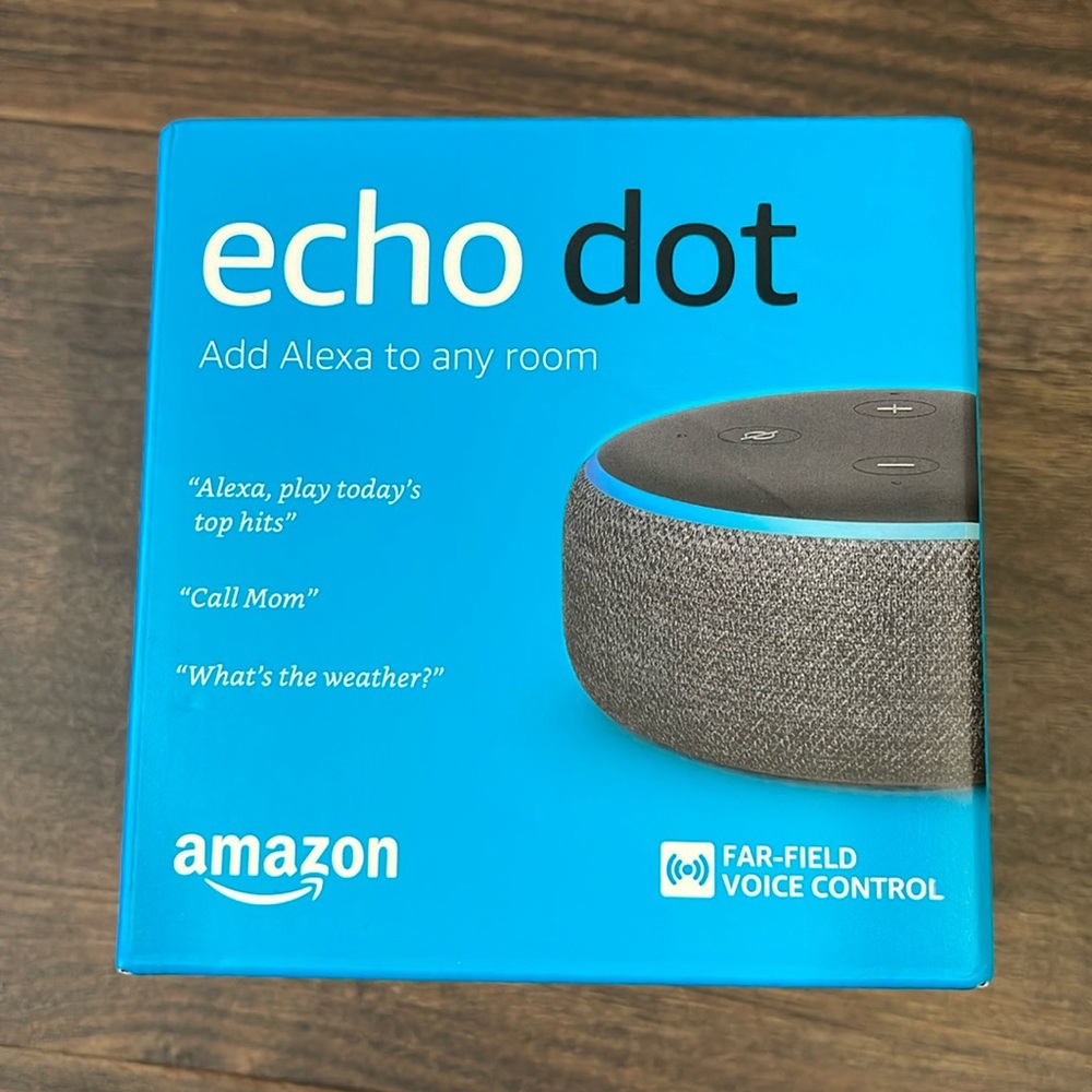 Echo dot 3rd generation-Brand new-never used